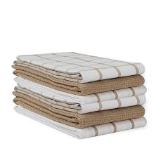 Buy LANE LINEN Kitchen Towels Set - Pack of 6 Cotton Dish Towels for Drying Dishe...