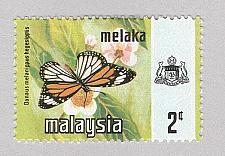 Buy Malaysia Melaka 75 Butterflies MNH 1 (BP97625)