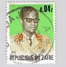Buy Zaire 762 President Joseph Mobutu 1972Used (BP92217)