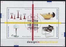 Buy GERMANY BUND [1998] MiNr 2001-04 Block 45 ( Ersttag-O/used ) Kunst