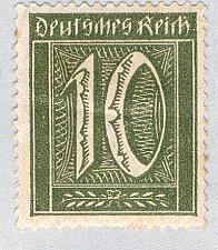 Buy Germany 138 Unused Numeral 10 2 0.25 (G0631)+