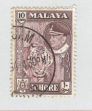 Buy Malaya Johore 163 1960 Sultan Ishmail Used (BP89702)