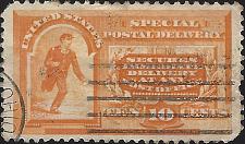 Buy US Scott #E3 Used Fine 10 Cent 1893 Special Delivery Stamp CV 50.00