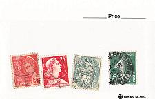 Buy France 4 different of 4 total stamps included (SC0_273)
