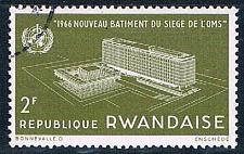 Buy Rwanda 161 Used Opening of WHO HQ ul (R0279)+