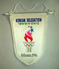 Buy Korean Olympic Committee Delegation NOC Atlanta 1996 Pennant Flag