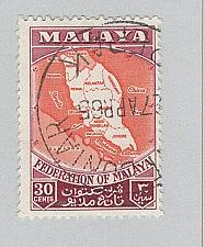 Buy Malaya Federation Map 83 1957 Used (BP89722)