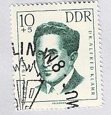 Buy Germany DDR Man green semi postal Used (BP91415)