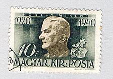 Buy Hungary 556 Used Miklos Horthy 1940 (BP76625)
