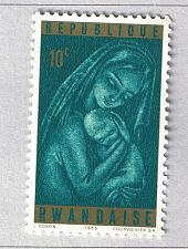 Buy Rwanda Unused Mary and child green 10 (BP87417)