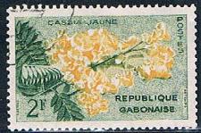 Buy Gabon 156 Used Yellow Cassia ul 1961 (G0302)+