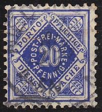 Buy GERMANY Württemberg [Dienst] MiNr 0116 a ( O/used )