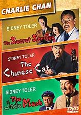 Buy 3movie B&W DVD Charlie Chan In the Secret Service/The Chinese Cat/The Jade Mask