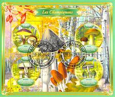 Buy Madagascar 2022 Sheet Mushrooms plants fungi 4 values (TS0064)