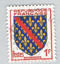 Buy France 736 Used Bourbannaise 1954 (BP58033)