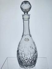 Buy Rogaska signed Hand Cut glass decanter Gallia 24% lead crystal