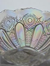 Buy L.E Smith Glass Iridescent Quintec bowl
