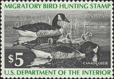 Buy US Scott #RW43 MNH OG XF 5.00 1976 US Federal Duck Stamp CV 12.50