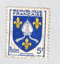 Buy France 739 Used Arms of Saintonge 1954 (BP69014)