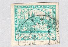Buy Czechoslovakia 4 Used Hradcany 1918 (BP86418)