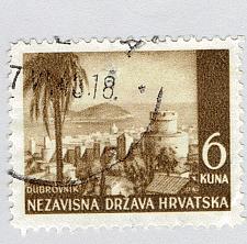 Buy Croatia 40 Oubrovnik 1941 Used (BP92205)