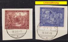 Buy GERMANY Alliiert Gemeinschaft [1947] MiNr 0941-42 ( O/used ) [03] Linienzähnung