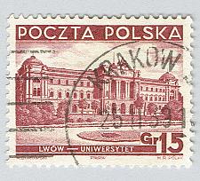 Buy Poland Building Red 15 Used (BP92521)