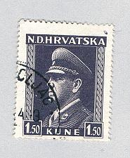 Buy Croatia 65 Used Ante Pavelich 1943 (BP85217)