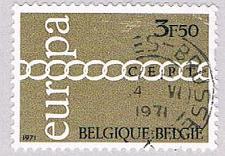 Buy Belgium 803 Used Europa 1973 (BP36822)
