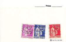 Buy France 3 different of 3 total stamps included (SC0_345)
