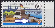 Buy GERMANY BUND [1992] MiNr 1583 y F10 ( **/mnh ) [01] Plattenfehler