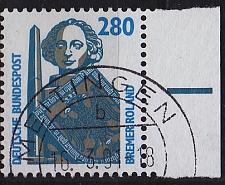 Buy GERMANY BUND [1988] MiNr 1381 ( O/used ) [03] Sehenswürdigkeiten Rand re