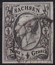 Buy GERMANY Sachsen [1855] MiNr 0008 ( O/used ) [04]
