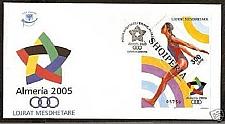 Buy Albania 2005. MEDITERRANEAN GAMES IN ALMERIA. SPORT. FDC Block MNH. Mi Block 159