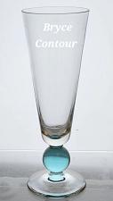 Buy Bryce Contour cerulean Pilsner glass 4 pieces BRE5