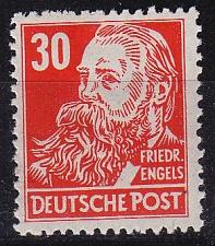 Buy GERMANY Alliiert SBZ [Allgemein] MiNr 0222 s ( */mh ) min. Falzspur