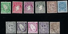 Buy Ireland Scott #106-116 Mint & Used Hinged VF 1940-42 Stamps CV 35.00