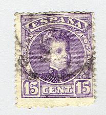 Buy Spain 277 King Alfonso XIII 1901 Used (BP92002)