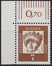 Buy GERMANY BUND [1961] MiNr 0348 y OR W I ( **/mnh ) [01] Eckrand