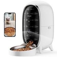 Buy Automatic Cat Feeder with Camera1080P HD Video with Night VisionTimed Cat Fee...