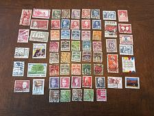 Buy 70 different old used stamps Denmark Free shipping