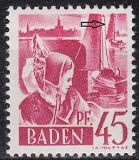 Buy GERMANY Alliiert Franz. Zone [Baden] MiNr 0009 yv I ( **/mnh )