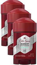Buy Old Spice Sweat Defense Pure Sport Plus Antiperspirant 2.6 oz. 3 PACK