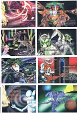 Buy Nicaragua 2020-2087 Alien Sightings Set of 8 Unused SS Cat Val $170 (ML0272)