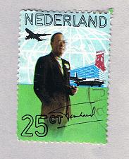 Buy Netherlands Used Plane flying over man green 25 (BP87420)