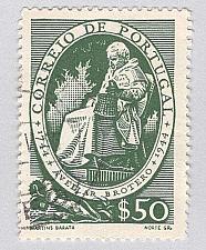 Buy Portugal Statue Green 50 Used (BP93008)