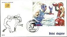 Buy Albania stamps 2011. ALBANIAN BOXING. SPORT - FDC Block MNH