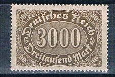 Buy Germany 206 MLH Numeral 3000 1922 (G0553)+