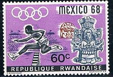 Buy Rwanda 252 Unused High jump (R0353)+