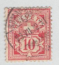 Buy Switzerland 73 Numeral 10 Used 1 (BP98212)